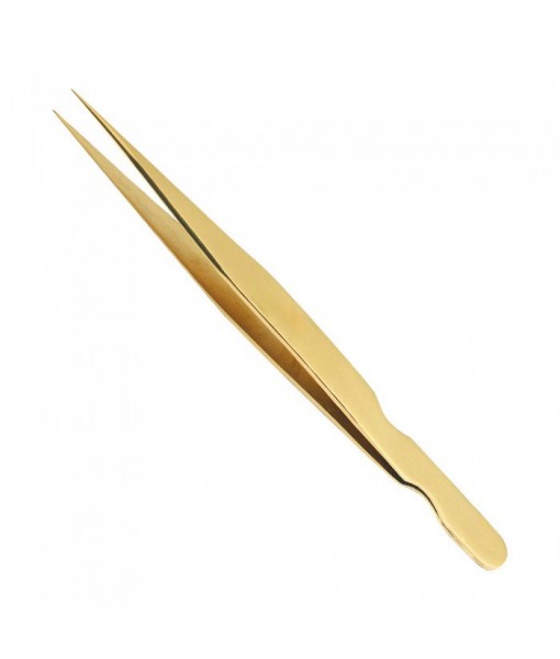 Gold Color Eyelash Extension Tweezers