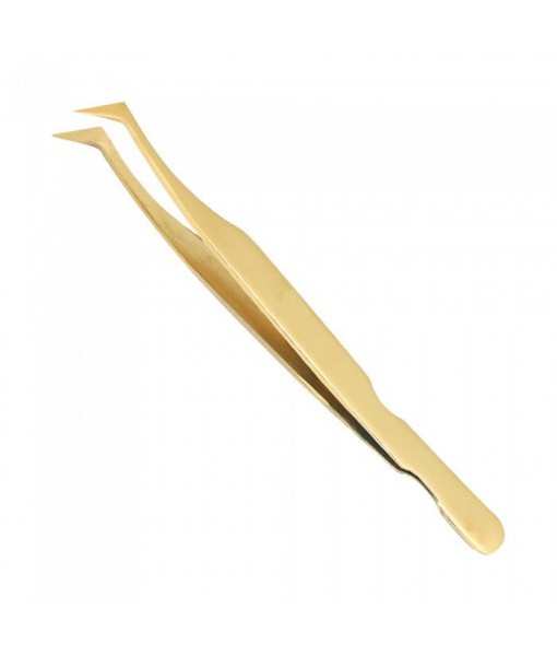 Gold Color Eyelash Extension Tweezers