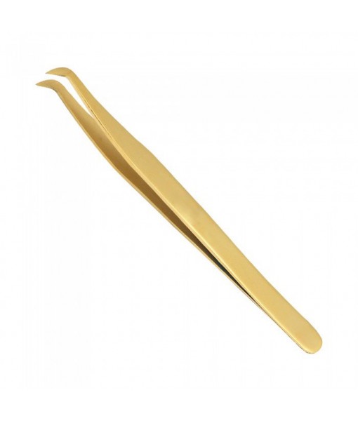 Gold Color Eyelash Extension Tweezers