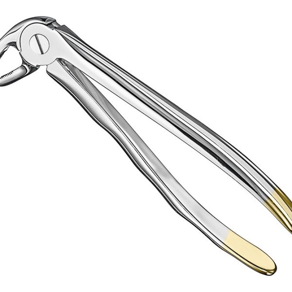 EXTRACTING FORCEPS ANATOMICALLY SHAPED HANDLE DIAMANTIERT