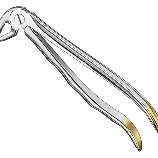 EXTRACTING FORCEPS ANATOMICALLY SHAPED HANDLE DIAMANTIERT