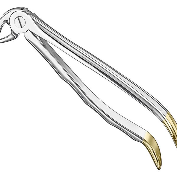 EXTRACTING FORCEPS ANATOMICALLY SHAPED HANDLE DIAMANTIERT