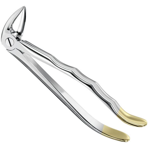 EXTRACTING FORCEPS ANATOMICALLY SHAPED HANDLE DIAMANTIERT