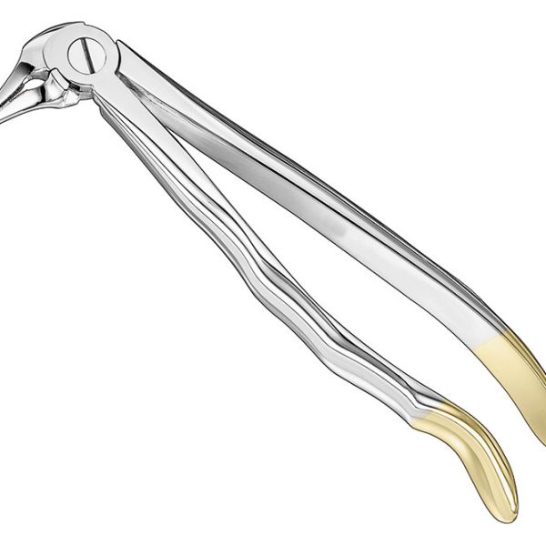 EXTRACTING FORCEPS ANATOMICALLY SHAPED HANDLE DIAMANTIERT