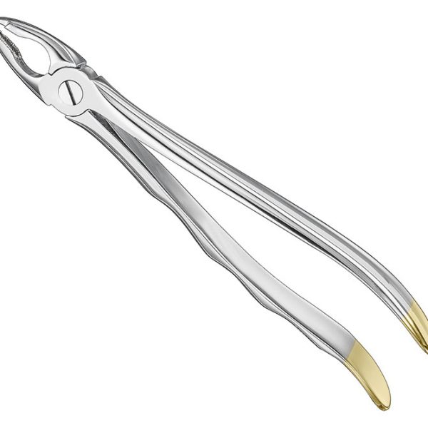 EXTRACTING FORCEPS ANATOMICALLY SHAPED HANDLE DIAMANTIERT