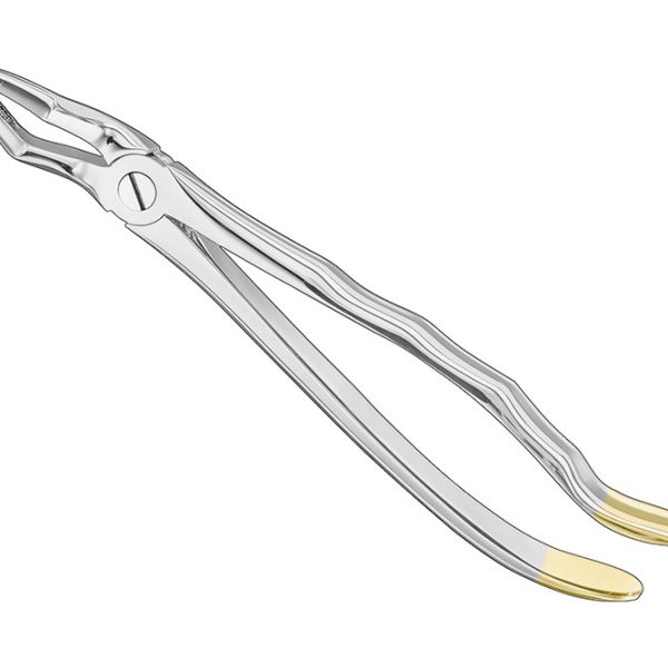 EXTRACTING FORCEPS ANATOMICALLY SHAPED HANDLE DIAMANTIERT
