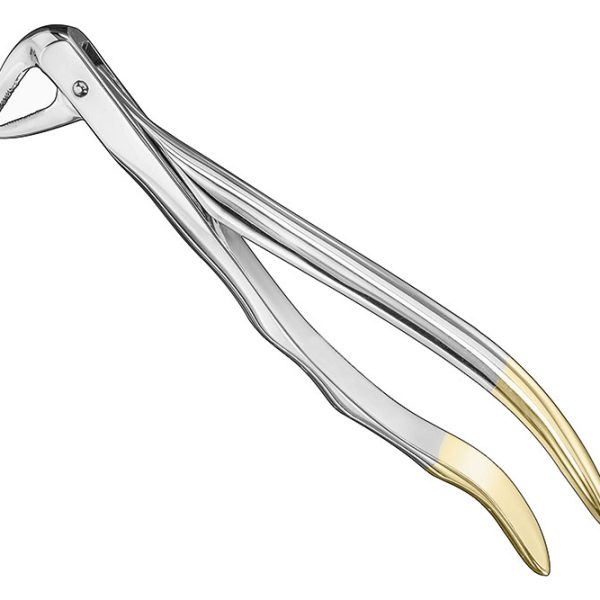 EXTRACTING FORCEPS ANATOMICALLY SHAPED HANDLE DIAMANTIERT