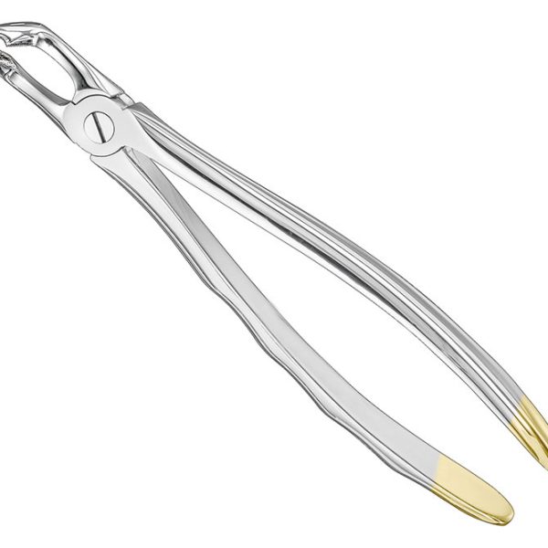 EXTRACTING FORCEPS ANATOMICALLY SHAPED HANDLE DIAMANTIERT