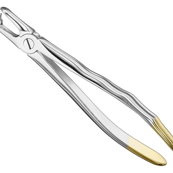 EXTRACTING FORCEPS ANATOMICALLY SHAPED HANDLE DIAMANTIERT