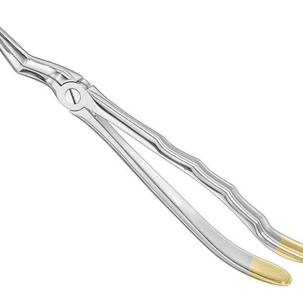 EXTRACTING FORCEPS ANATOMICALLY SHAPED HANDLE DIAMANTIERT