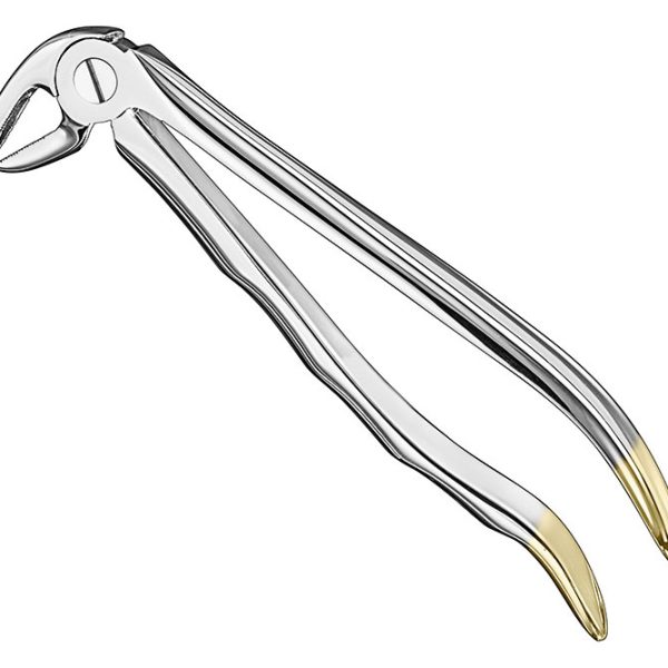 EXTRACTING FORCEPS ANATOMICALLY SHAPED HANDLE DIAMANTIERT
