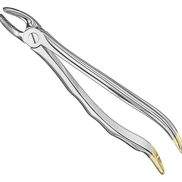 EXTRACTING FORCEPS ANATOMICALLY SHAPED HANDLE DIAMANTIERT